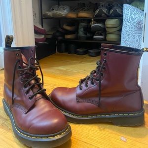 Brand New Red Dr. Martens